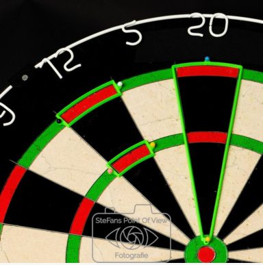 Dart Practice Segments Neon Grün